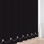 unity black vertical blinds