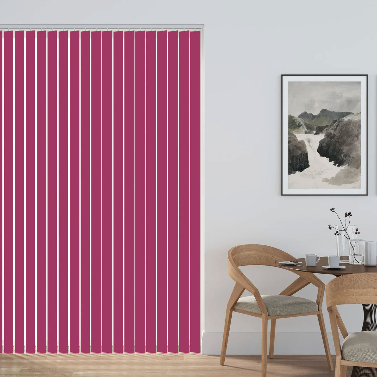 Unity Rasberry Vertical Blind