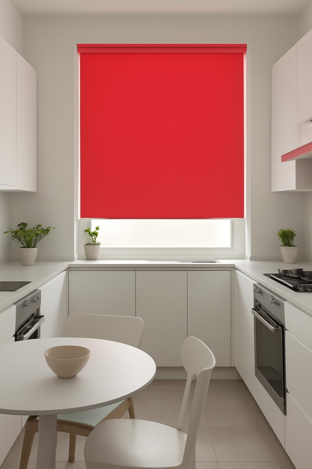 Unity Polaris Poppy Electrical Roller Blind