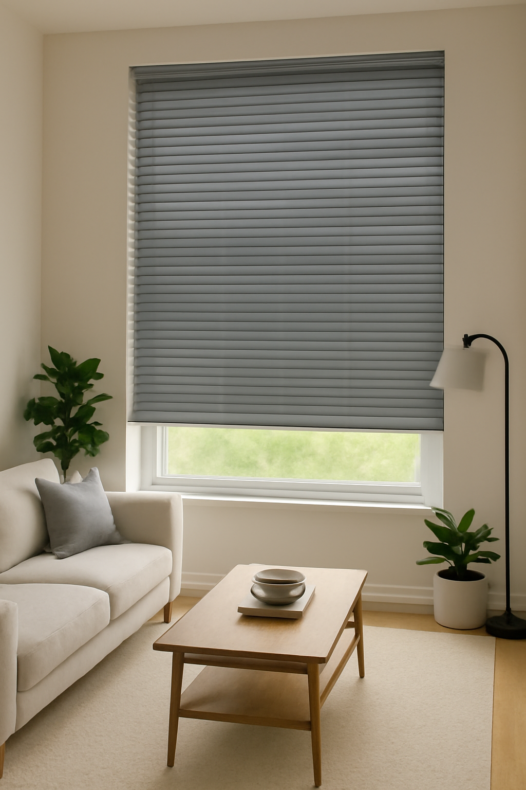 Urban Seal Faux Wooden Blind - 50mm