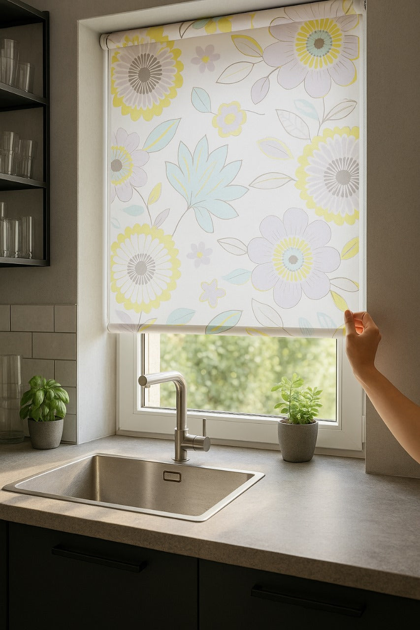 Valentina Amethyst Roller Blind