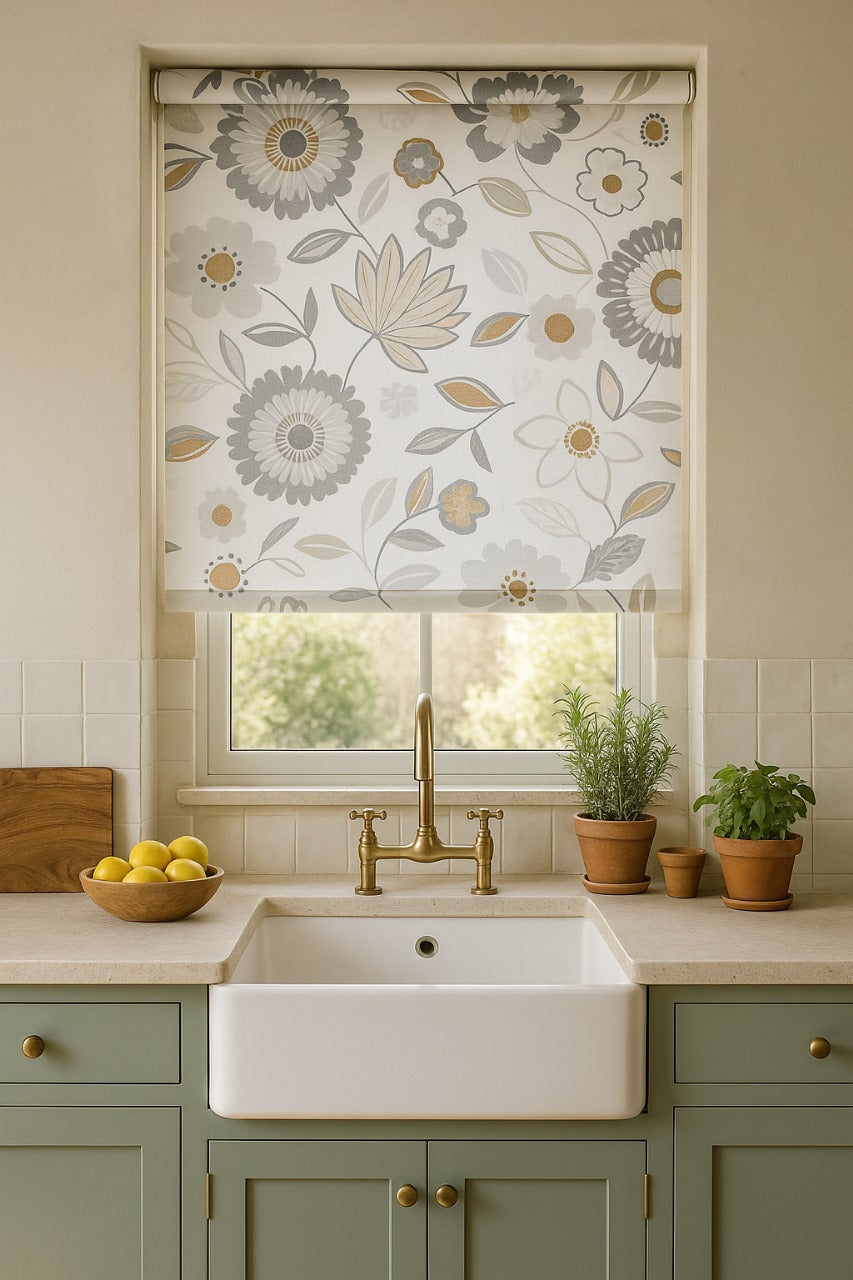 Valentina Blackout Blush Roller Blind