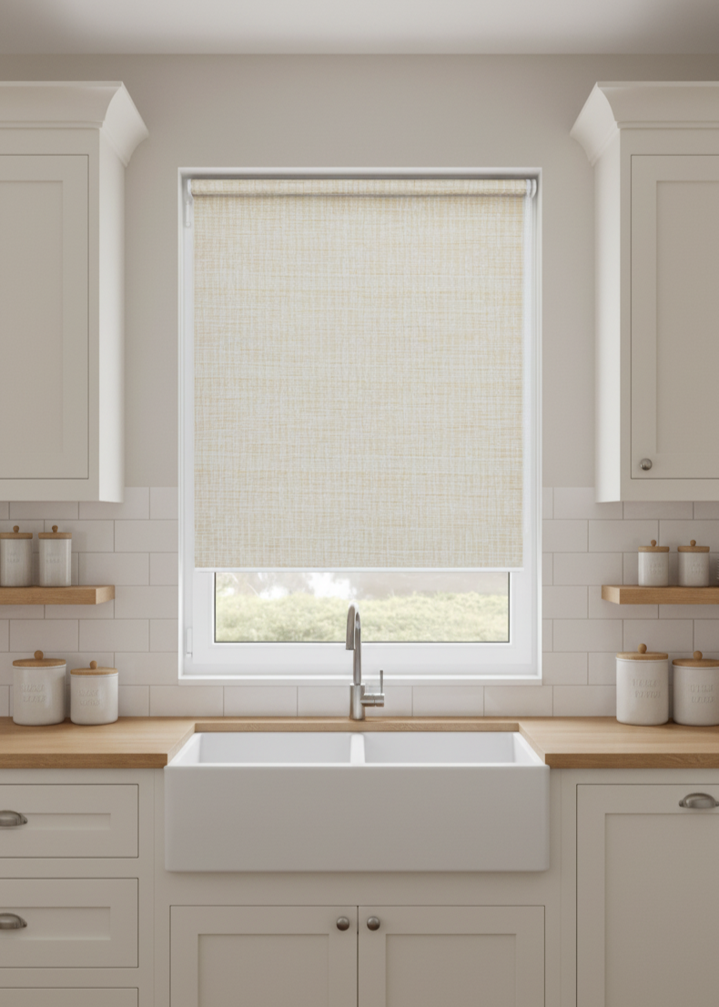 Venga Yellow Roller Blind