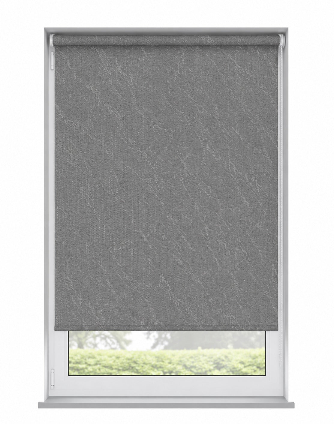 Fiesta Steel - PVC Blackout Waterproof Roller Blind