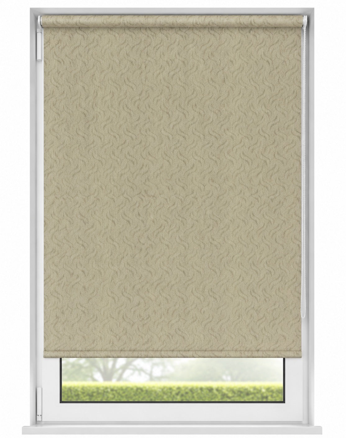 Gravity Cream - PVC Blackout Waterproof Roller Blind