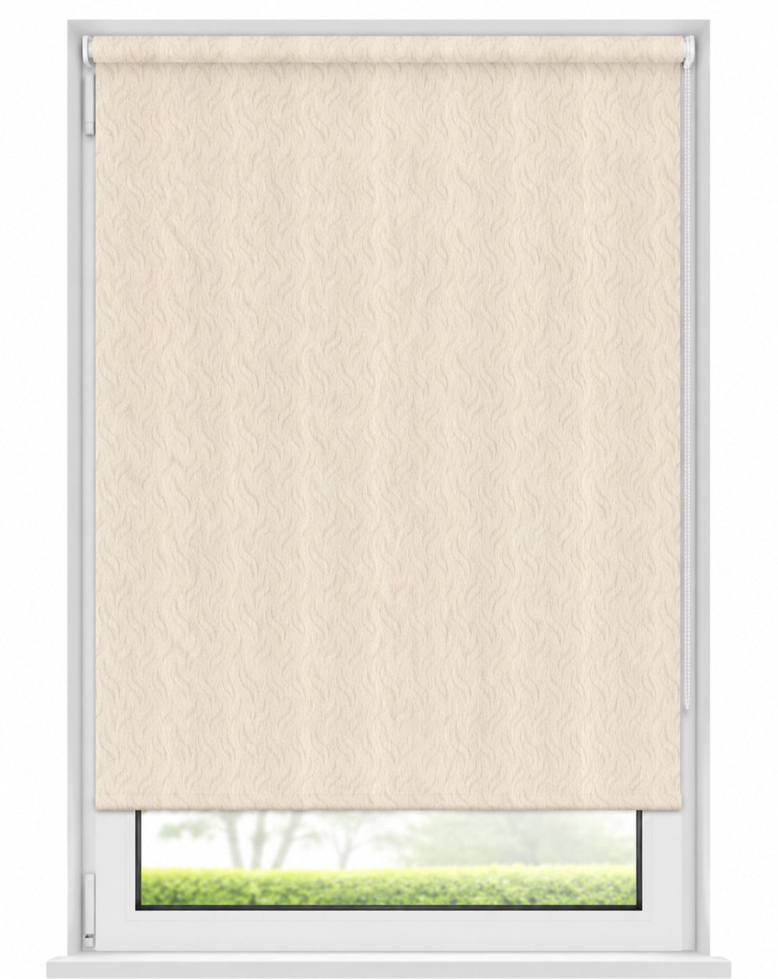 Gravity Beige - PVC Blackout Waterproof Roller Blind