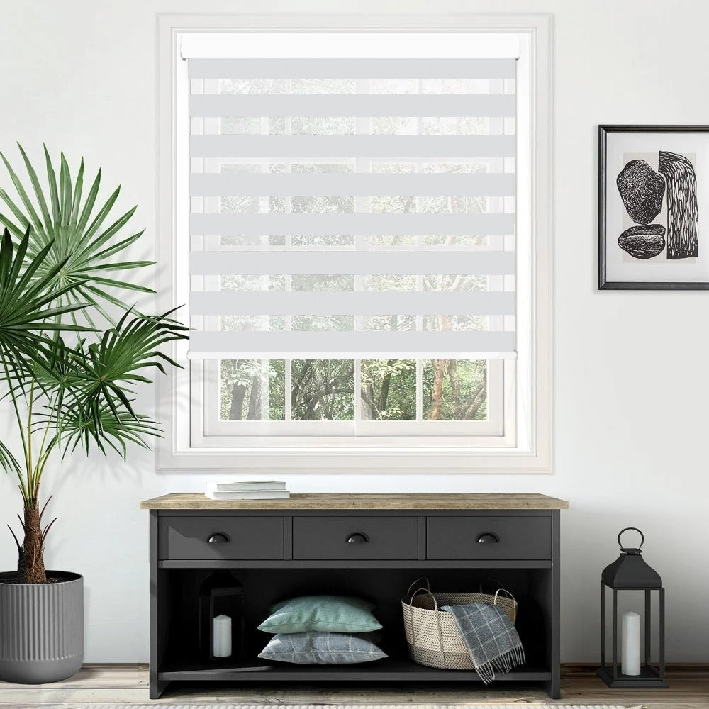 Ozark White- Day and Night Blinds