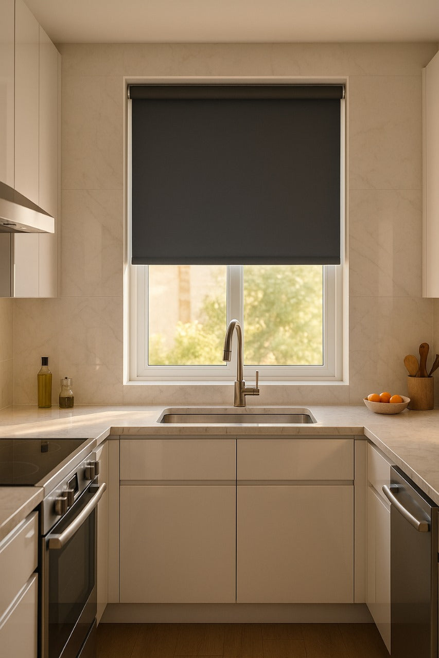 Palette Charcoal Roller Blind