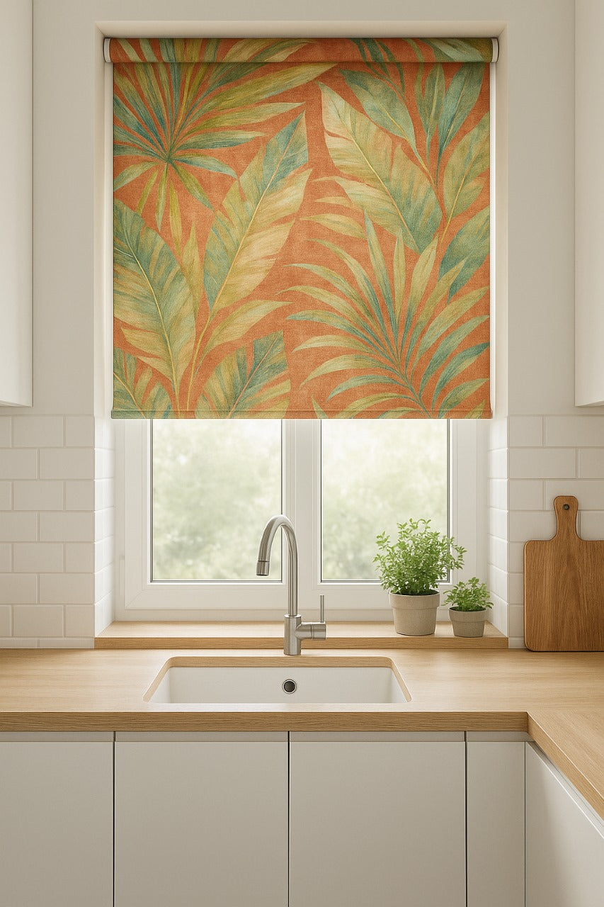 Leopard Bruschetta Roller Blind