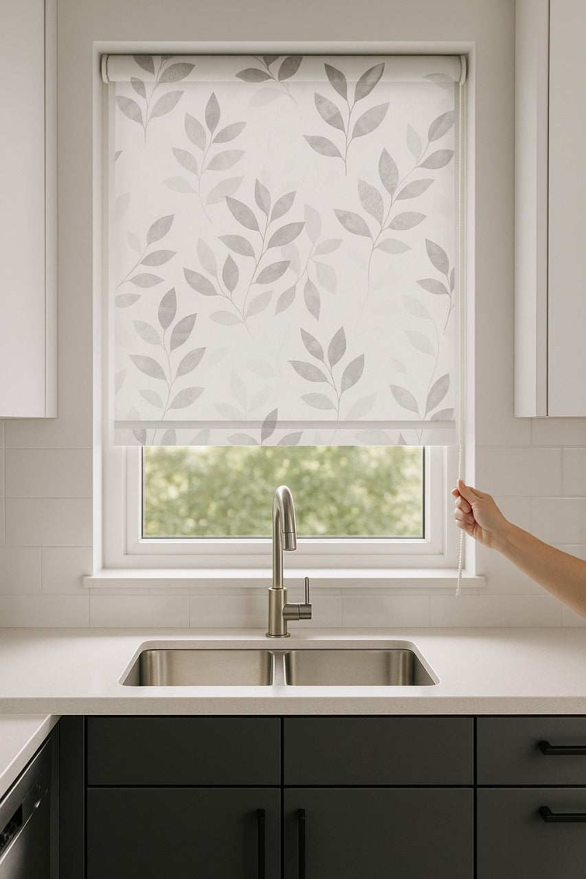 Maggie Iron Electrical Roller Blind
