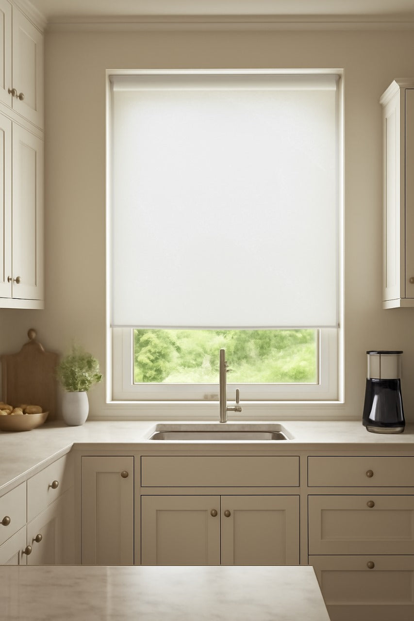 Stella Fr Ivory Roller Blind