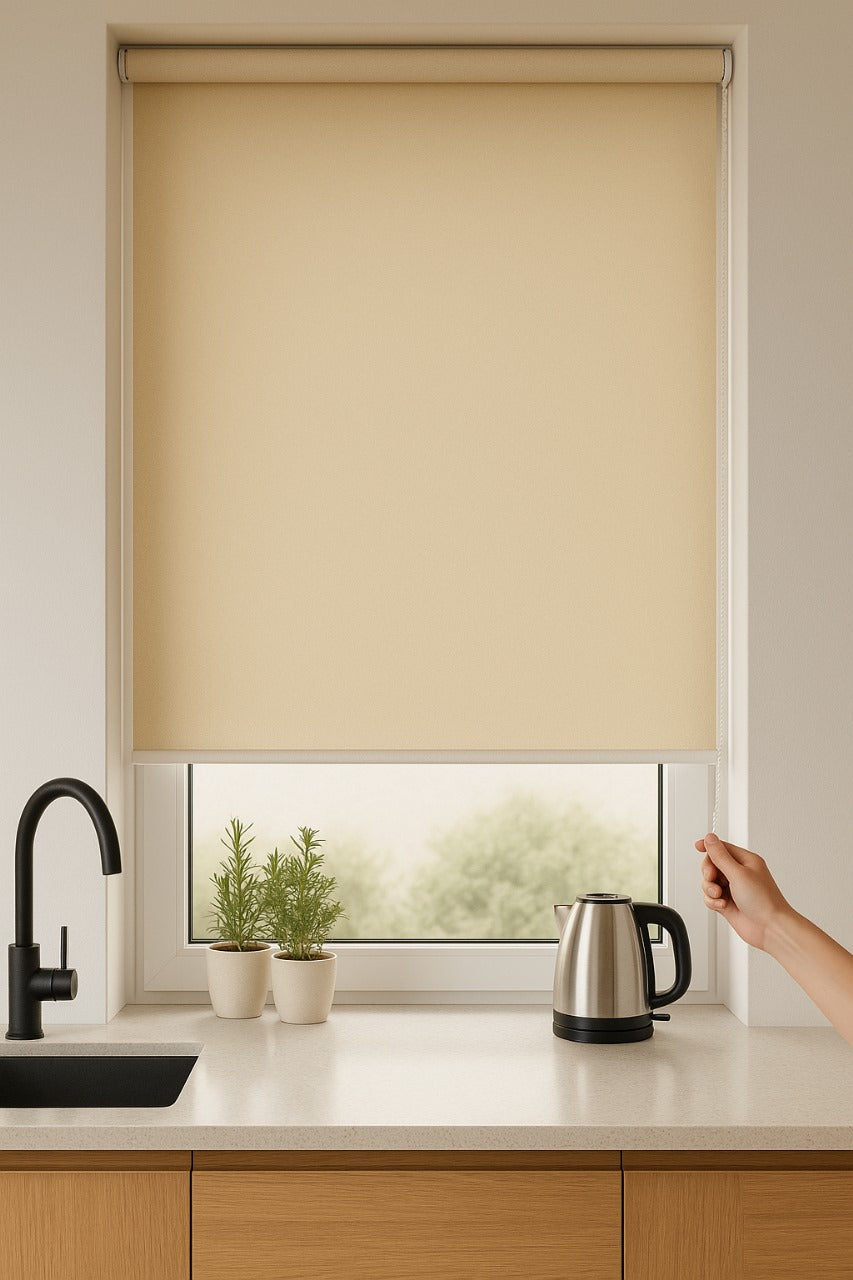 Atlantex Asc Beige Electrical Roller Blind