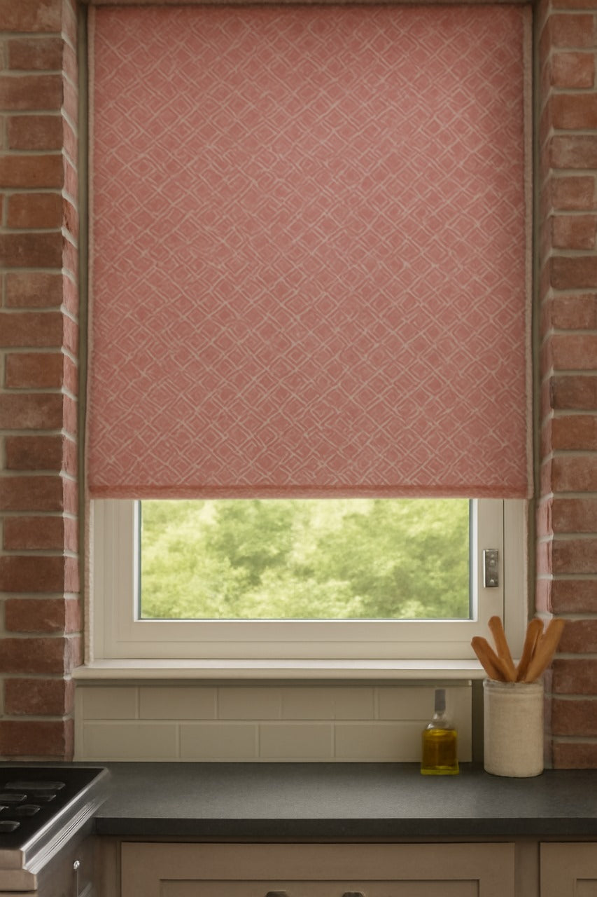 Amelia Wine Electrical Roller Blind