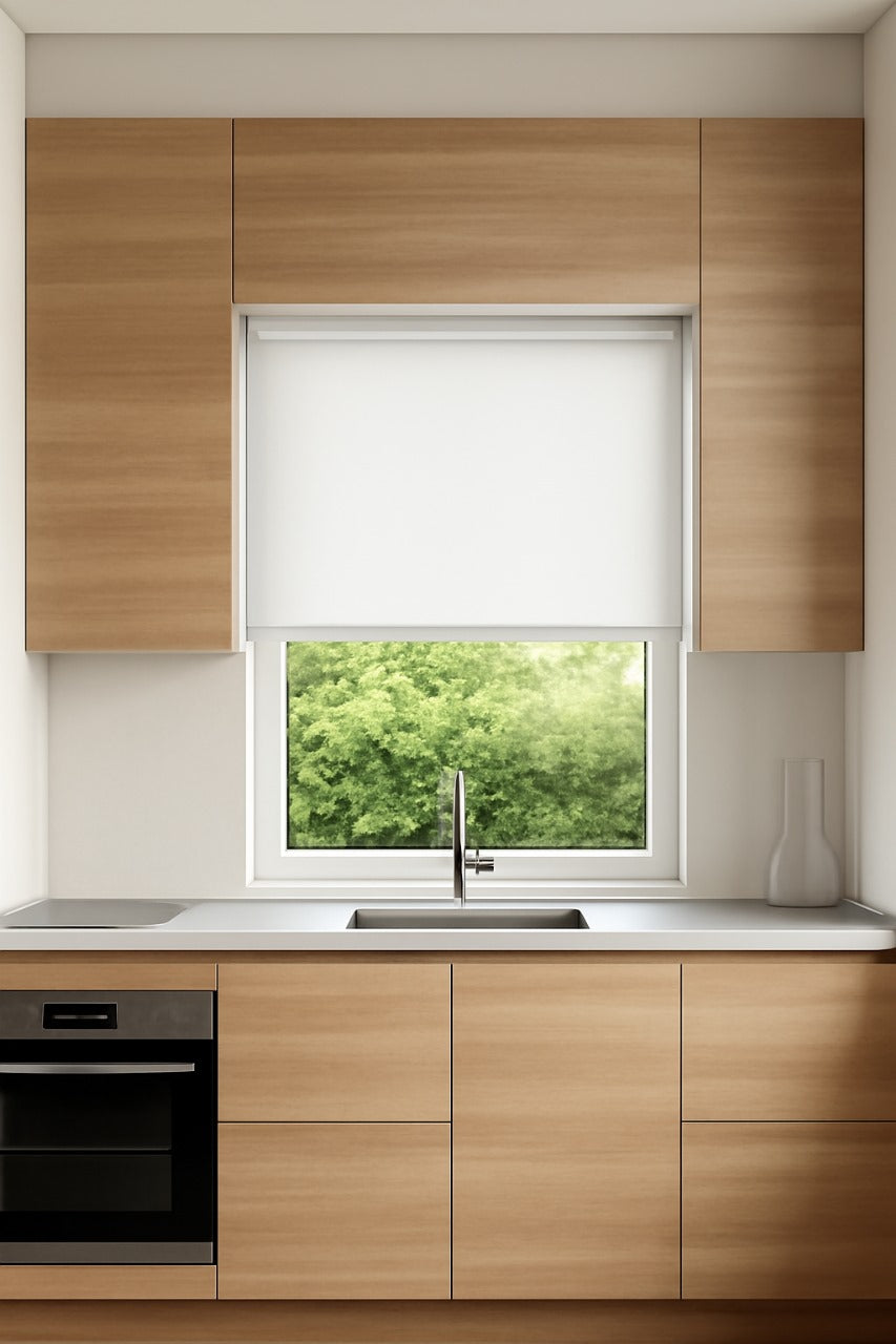 Palette Bright White Electrical Roller Blind
