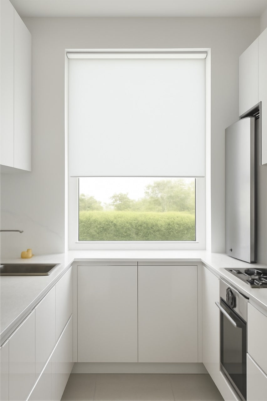 Cubik Snow Roller Blind