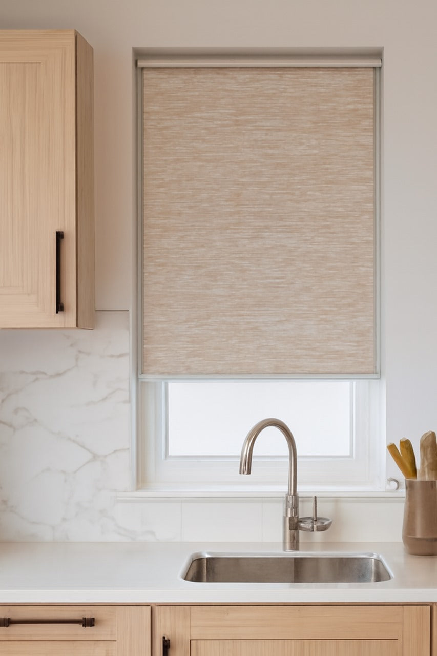 Sawyer Coffee Electrical Roller Blind