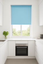 Atlantex Blue Roller Blind