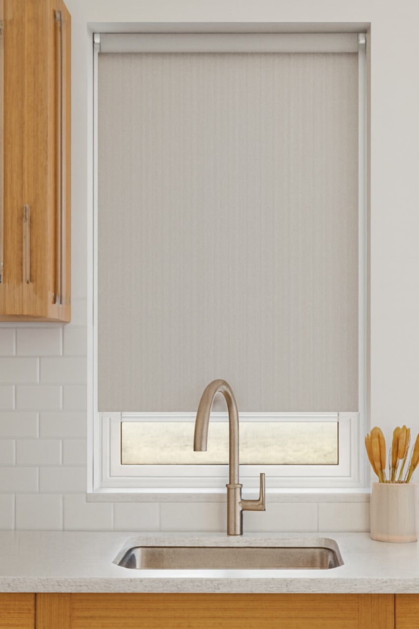 Perrie Oatmeal Electrical Roller Blind