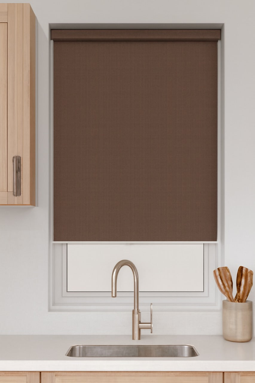 Atlantex Brown Roller Blind