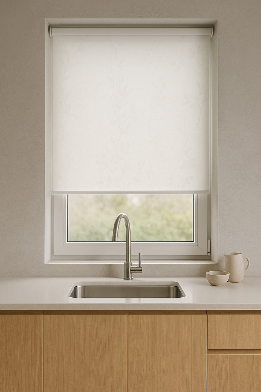 Peyton Ivory Electrical Roller Blind