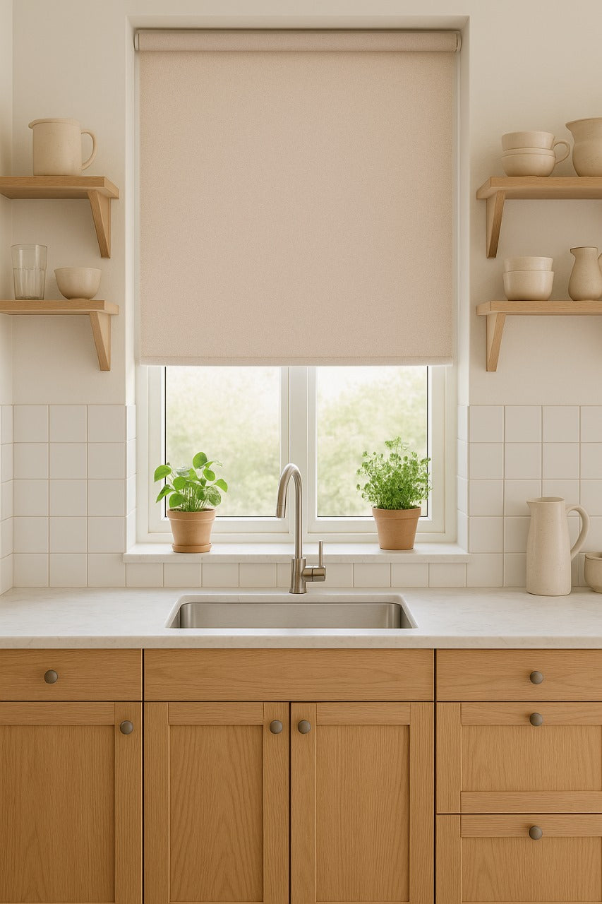 Reeva Copper Electrical Roller Blind