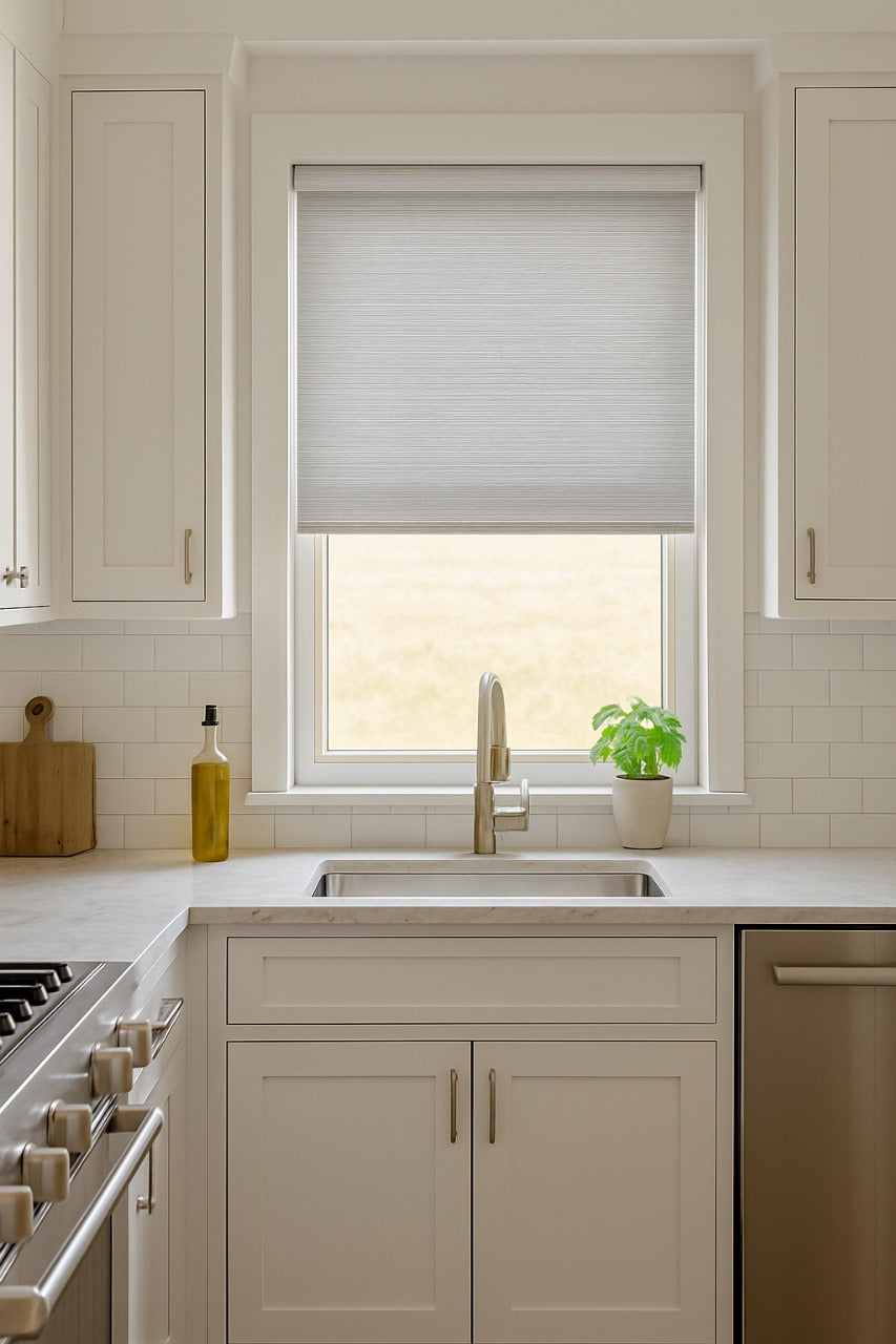 Alta Blackout Platinum Roller Blind