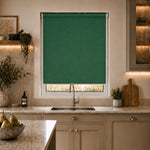 Atlantex Hunter Green Roller Blind