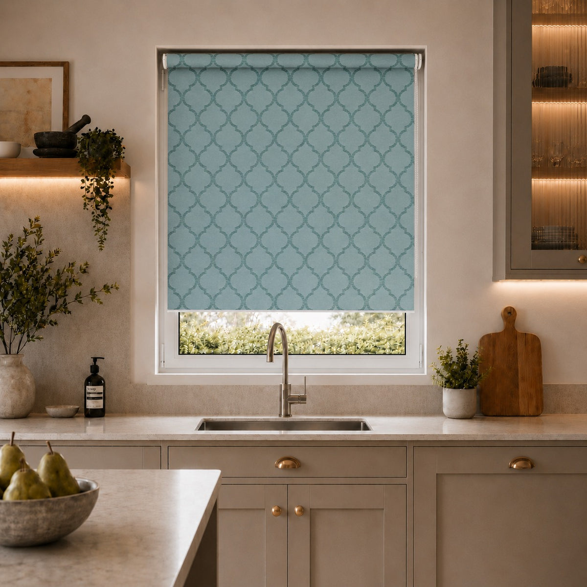 Sorrento Emerald Roller Blind