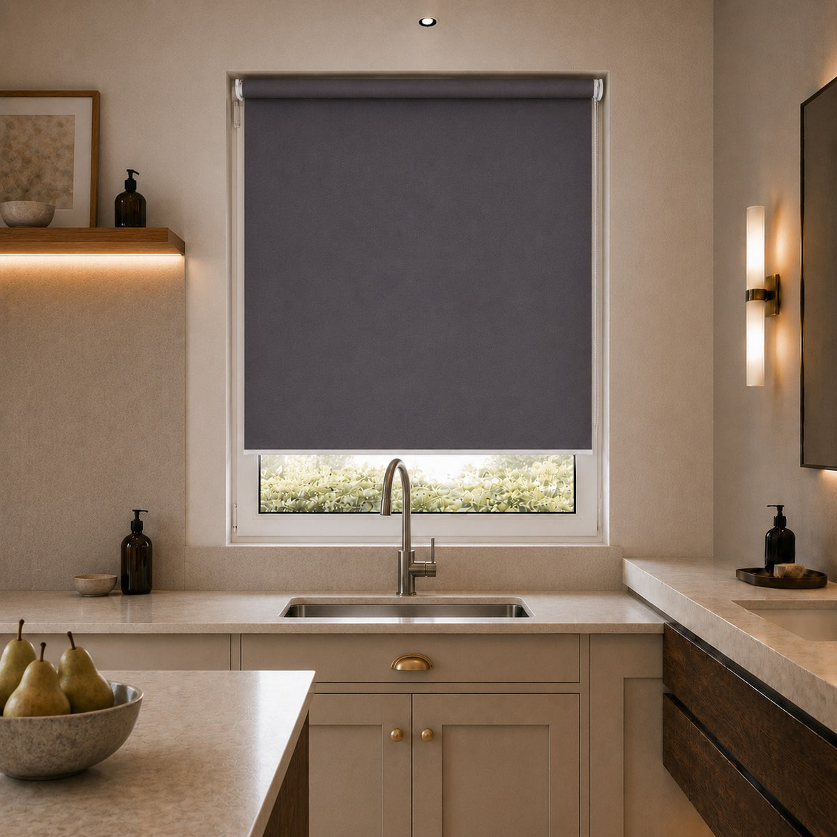 Origin Dark Grey Roller Blind