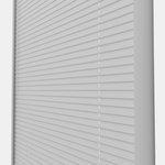 Perfect Fit No Drill Metal Blind - White - 25mm