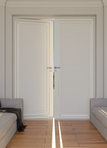 Perfect Fit No Drill Pleated White