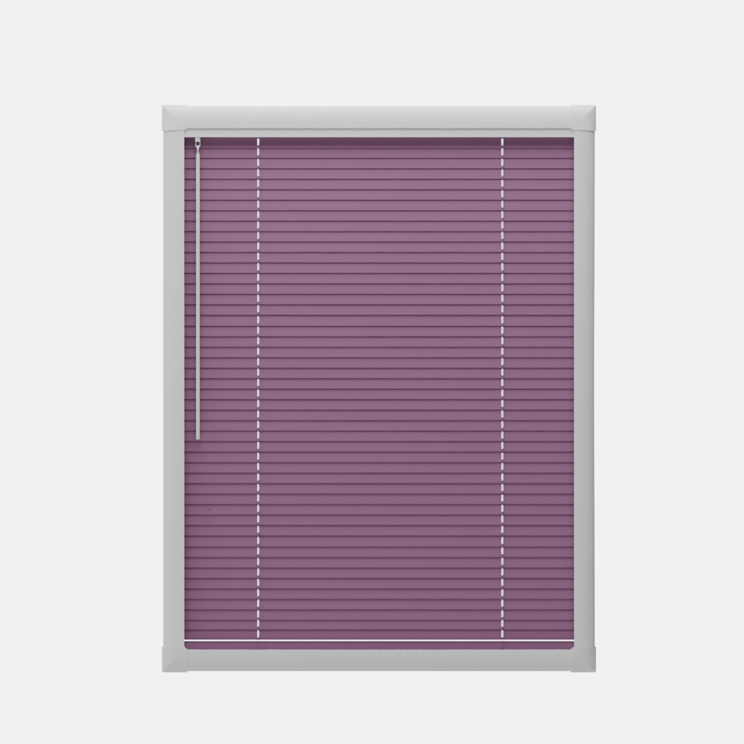 Perfect Fit No Drill Metal Blind - Wild Plum - 25mm