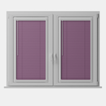 Perfect Fit No Drill Metal Blind - Wild Plum - 25mm