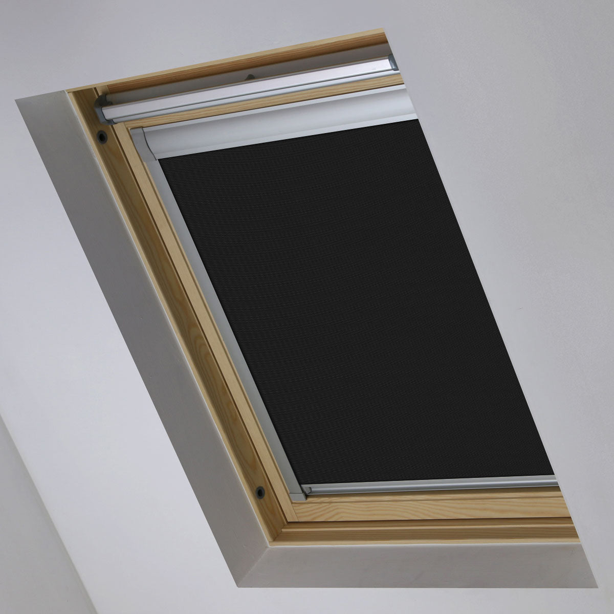 Jet Black Blackout Skylight Blind