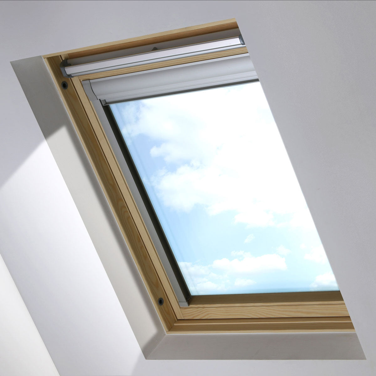 Jet Black Blackout Skylight Blind