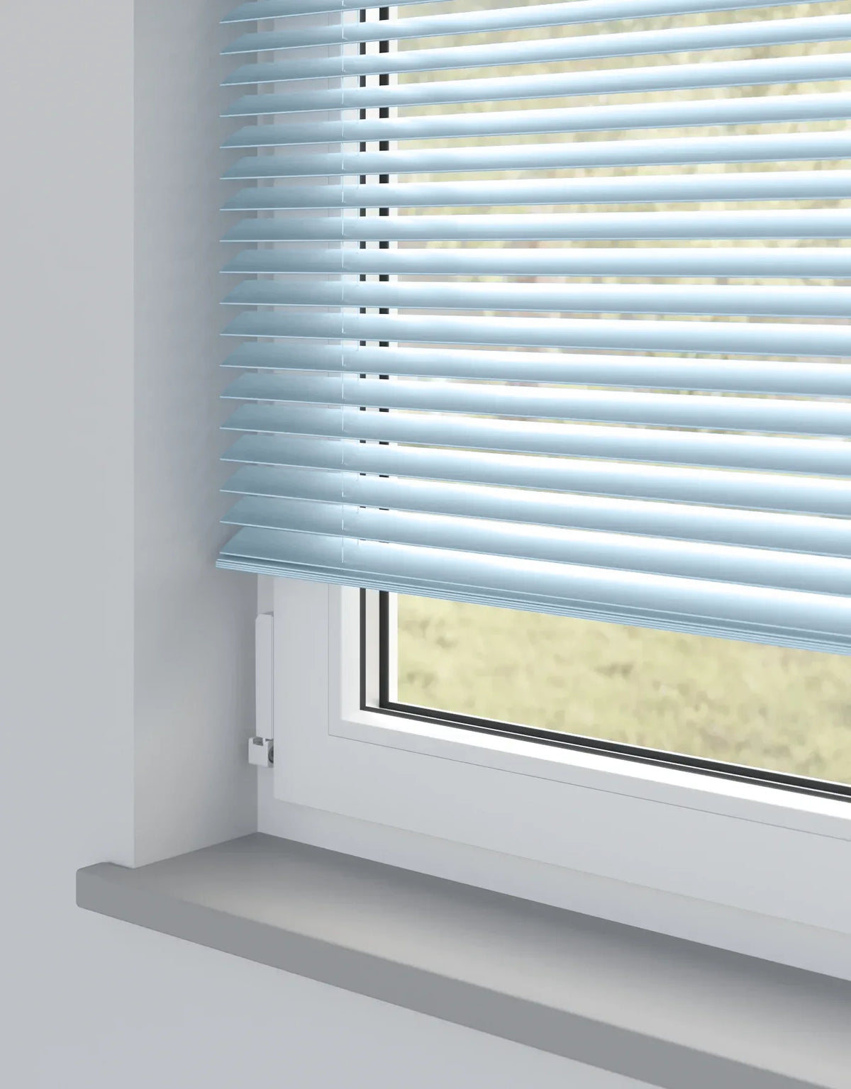 Blue Haze MetalVenetian Blind