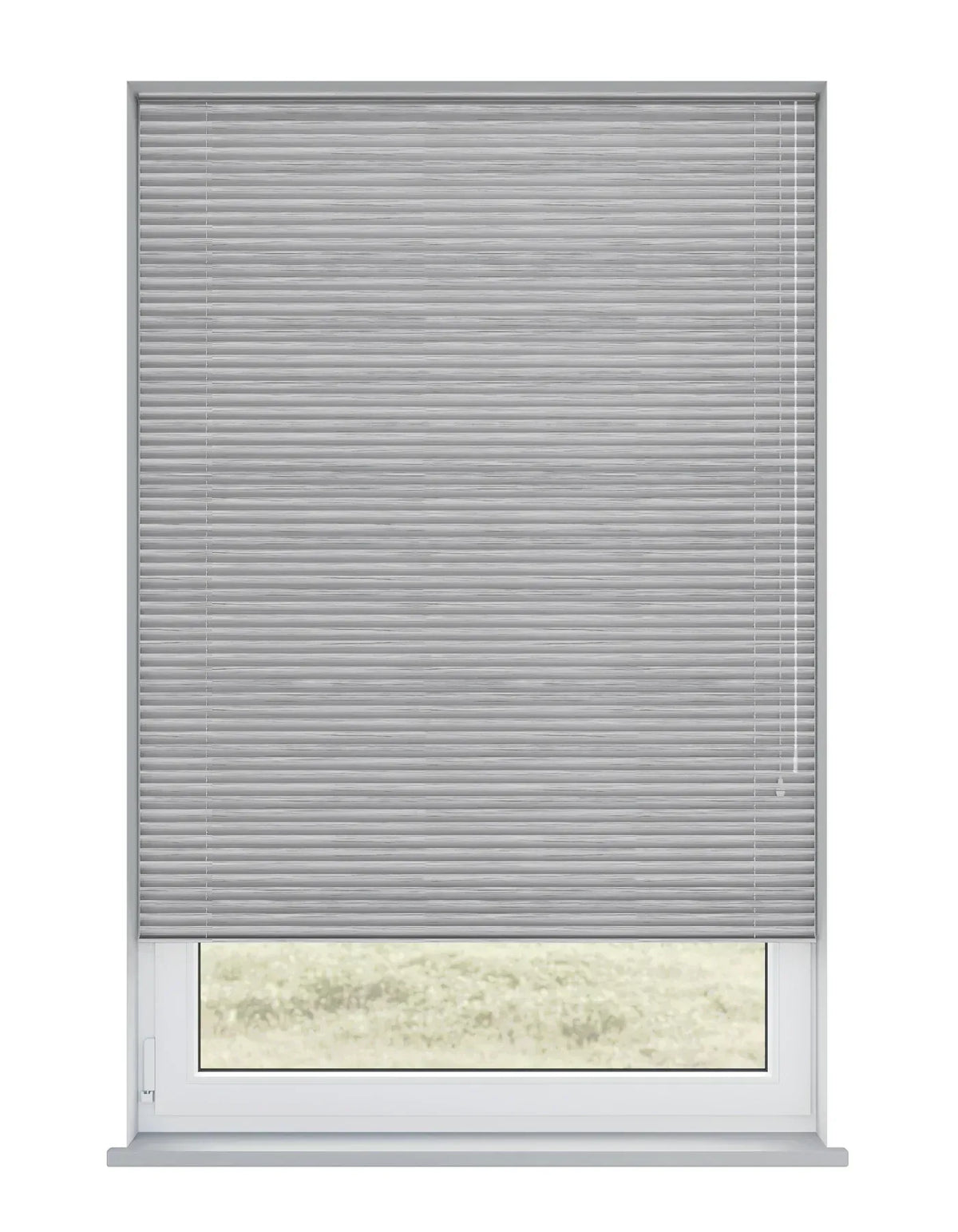 Brushed Nickel MetalVenetian Blind