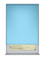 Cool Aqua MetalVenetian Blind - 25mm