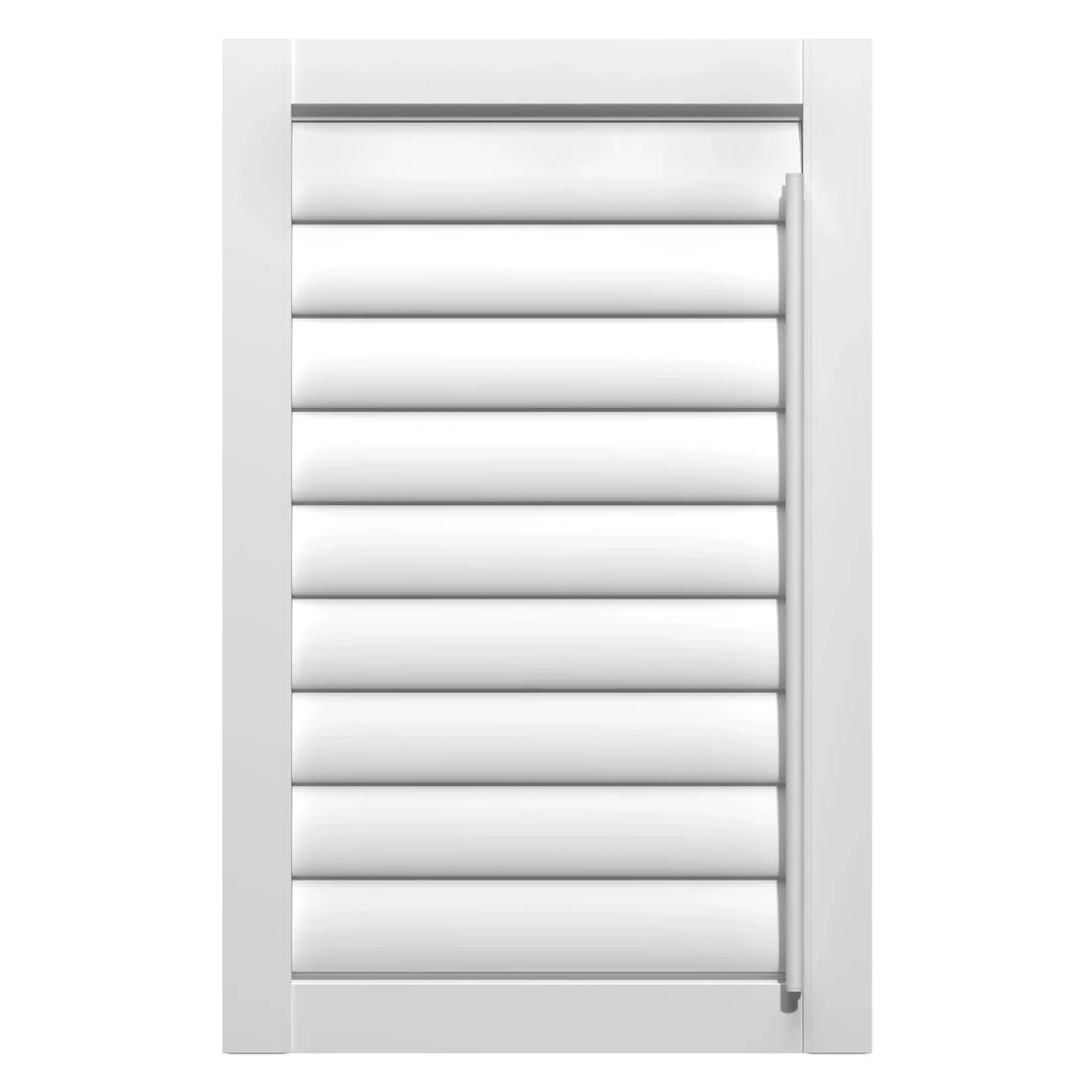 Sierra, Ice White - Perfect Fit No Drill Shutter Blind