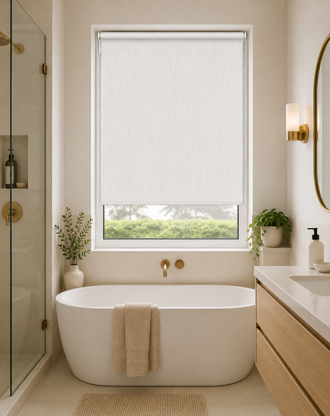 Diva Intimate - PVC Blackout Waterproof Roller Blind