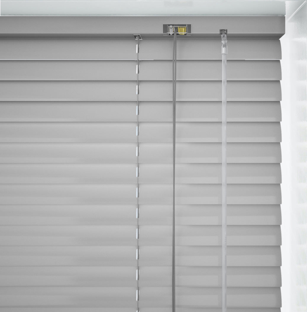 Silver Lustre Metal Venetian Blind