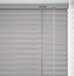 Silver Pitch Metal Venetian Blind - 25mm