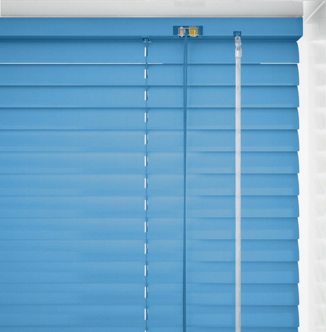 Midnight Blue Metal Venetian Blind