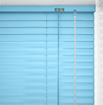 Cool Aqua MetalVenetian Blind - 25mm