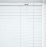 Gloss White Metal Venetian Blind - 25mm