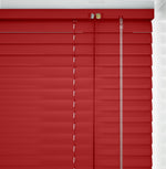 Scarlet Metal Venetian Blind