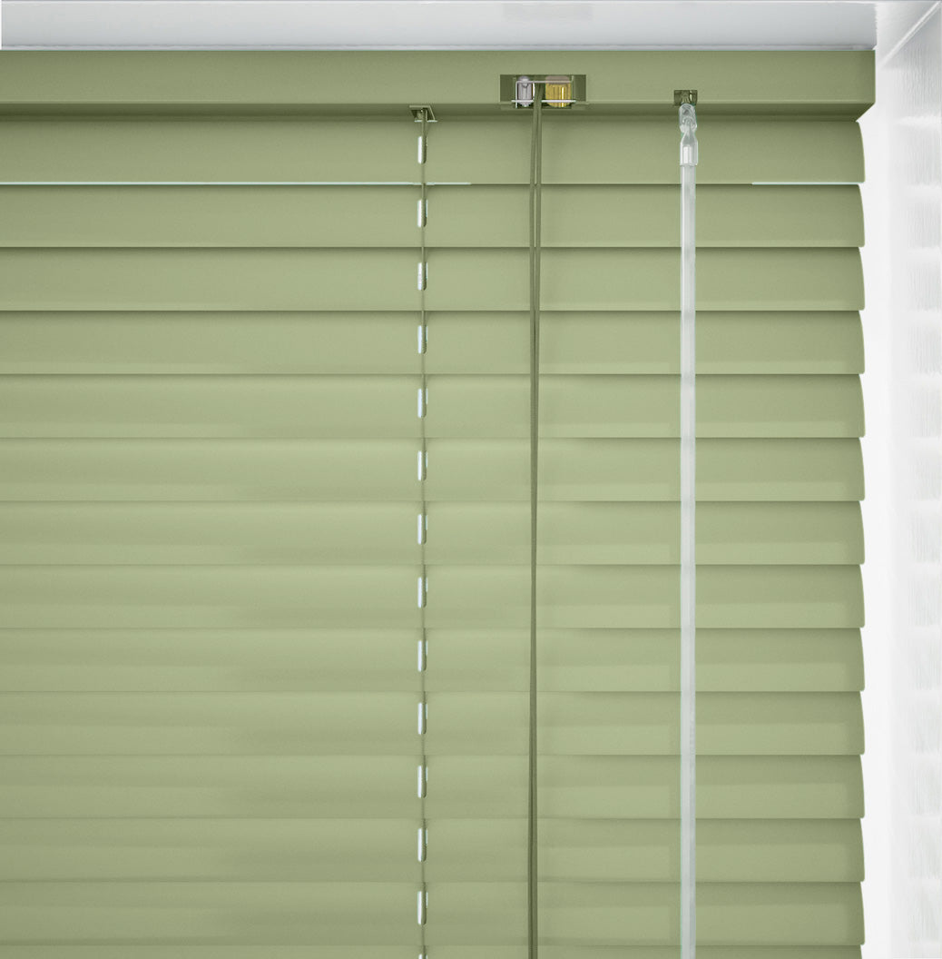 Khaki Metal Venetian Blind