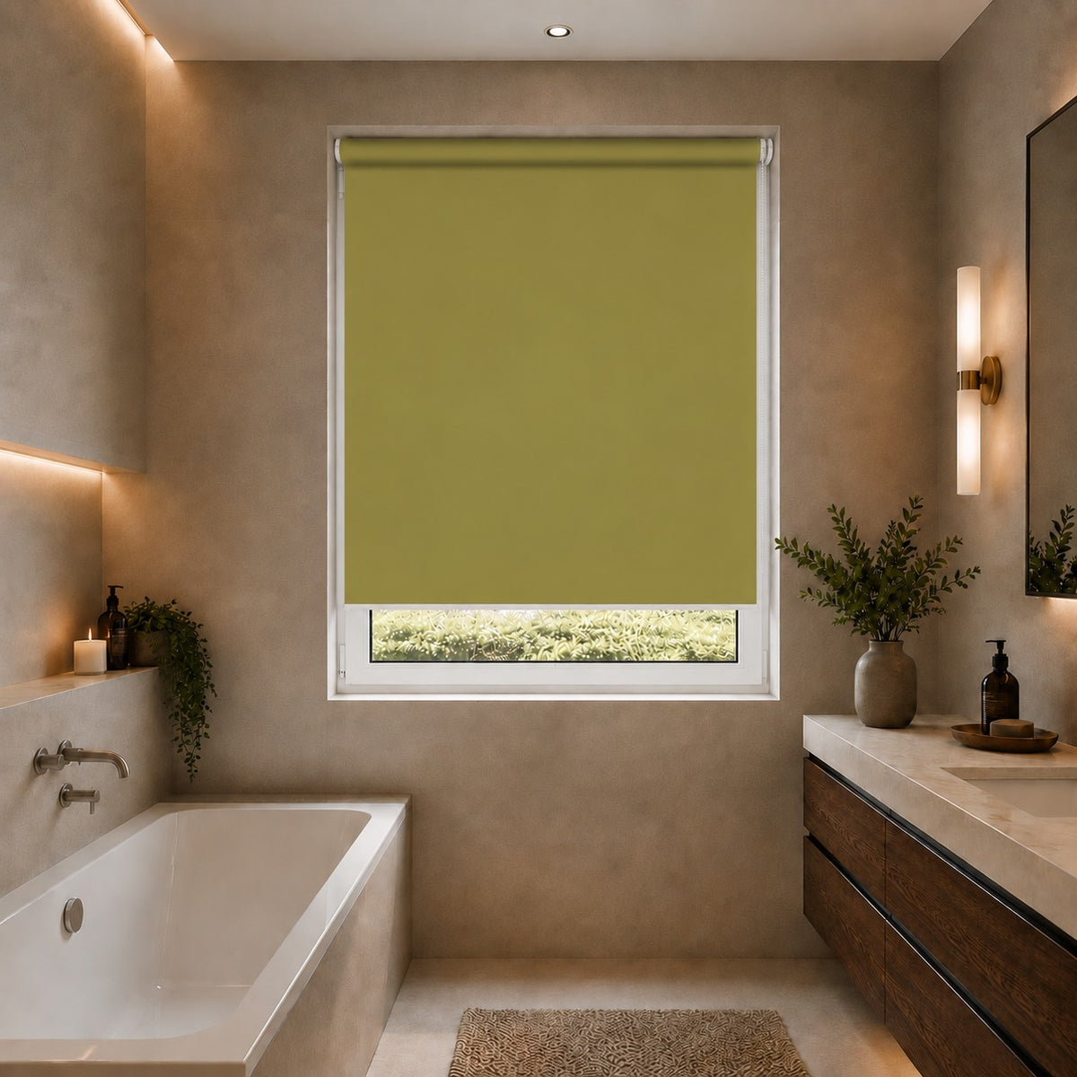 Unity Polaris Lime Roller Blind