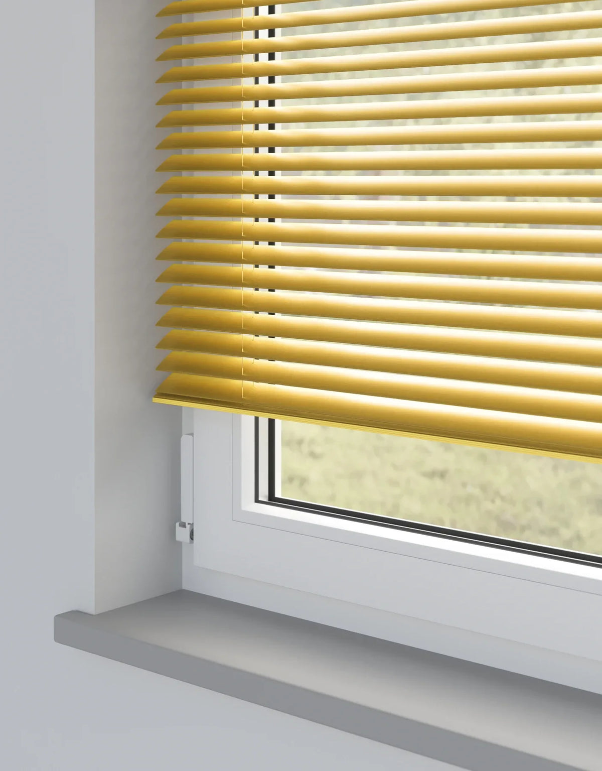 Glam Gold Metal Venetian Blind
