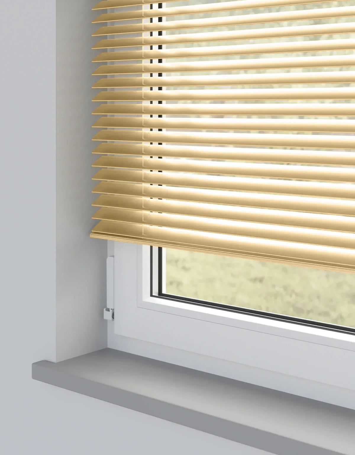 Honey Metal Venetian Blind